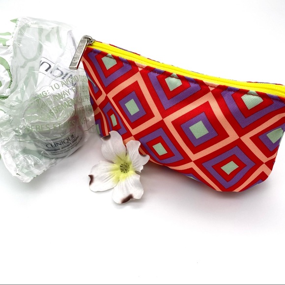 NWT Clinique Smart Night Moisturizer and Makeup Pouch - Picture 2 of 10